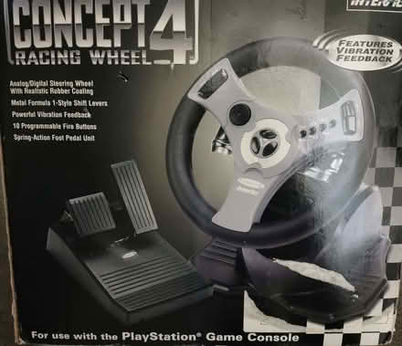 Photo of free Steering wheel for playstation (Bramley LS12) #2