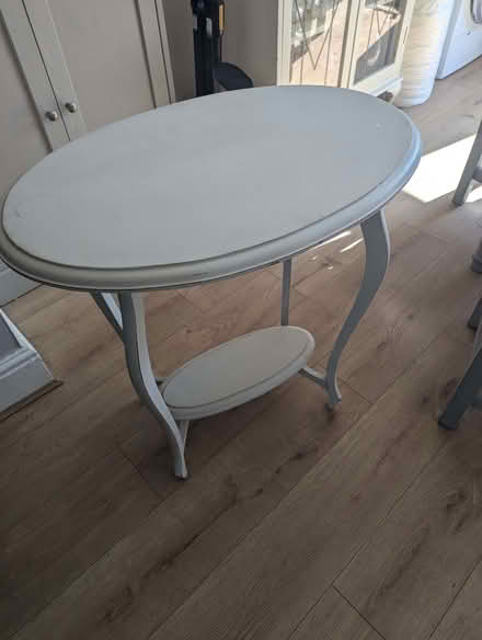Photo of free oval occasional table (Ainsdale PR8) #2
