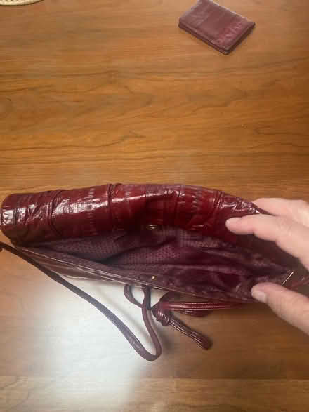 Photo of free Eel skin handbag and cc holder (Remington Ave in Sunnyvale) #3