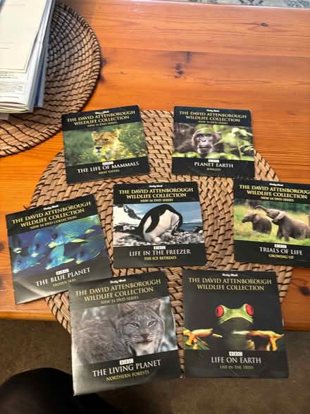 Photo of free David Attenborough Collection of CDS (Brookwood GU24) #1