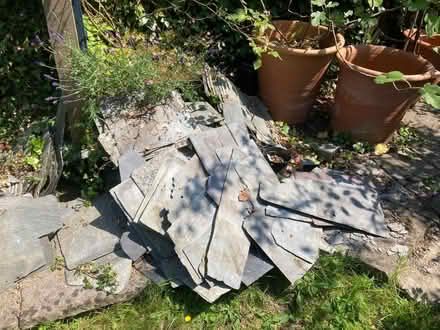 Photo of free Welsh slate roofing tiles (Bishop's Castle SY9) #1