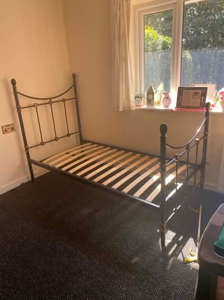 Photo of free Single bed frame only (Denton M34) #3