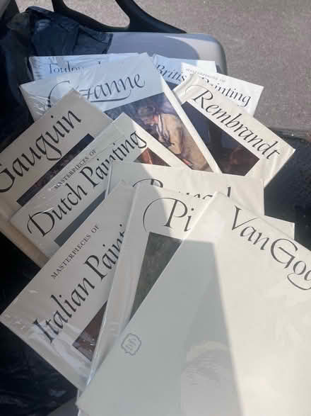 Photo of free 11 artist books (Dronfield S18) #1