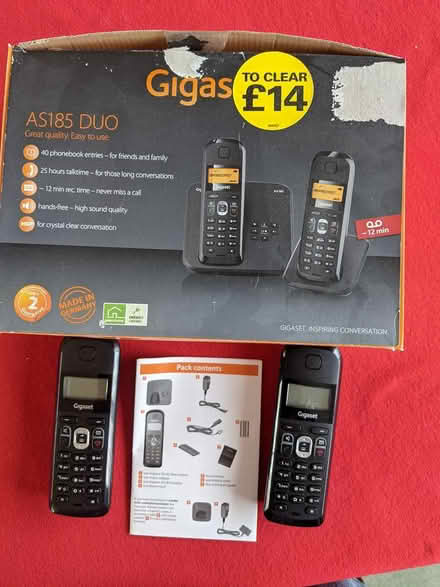 Photo of free digital phone (2 handsets) (Flackwell Heath, HP10) #1