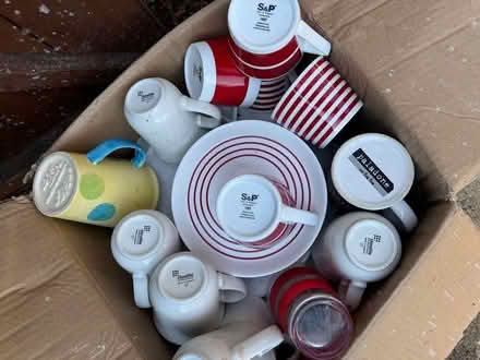 Photo of free Box of plates, side plates, cups (Knocknacarra) #1