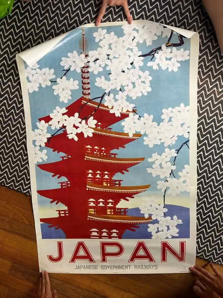 Photo of free JAPAN POSTER large (Camberwell SE5) #1