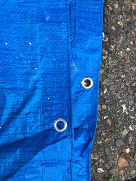 Photo of free Blue tarpaulin (very big) (SS7) #2