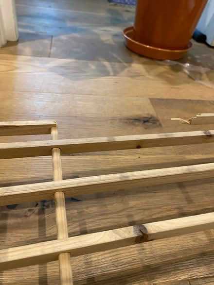 Photo of free Lightweight wood shoe rack (Nw3) #3