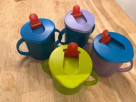 Photo of free 4 Tommee Tipee sippy cups, used (New Marston OX3) #1