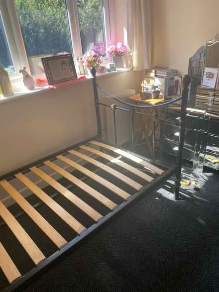 Photo of free Single bed frame only (Denton M34) #1