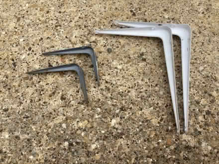 Photo of free Metal shelf brackets (New Hinksey OX1) #1