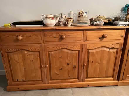 Photo of free Pine sideboard (Little Common TN39) #1