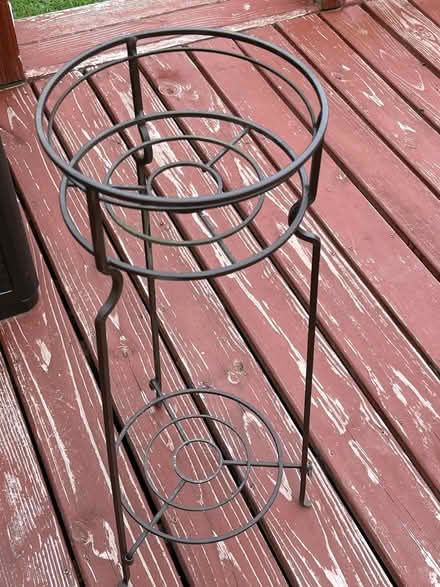 Photo of free Metal Plant Stand (Jackson, NJ) #2
