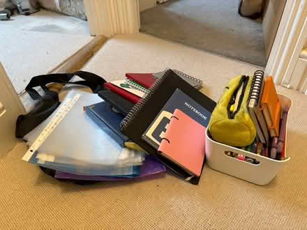 Photo of free Stationary- Note books and pens (Hampton TW12) #1