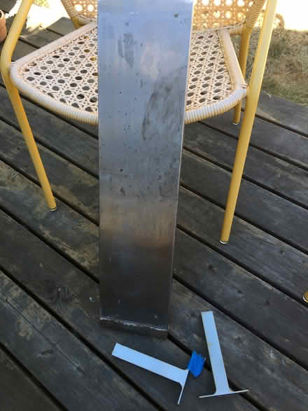 Photo of free Metal Shelf w/brackets (El Cerrito) #1