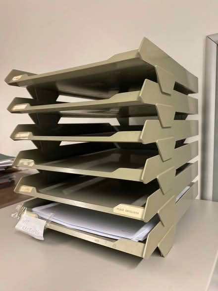 Photo of free Stacking documents trays (Abingdon OX14) #1