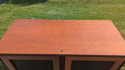 Photo of free Wooden cabinet and small table (Kent Island) #2