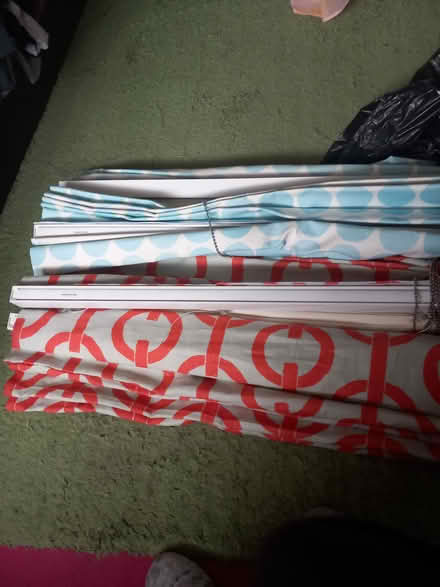 Photo of free 2 sets of roman blinds (BN2) #1
