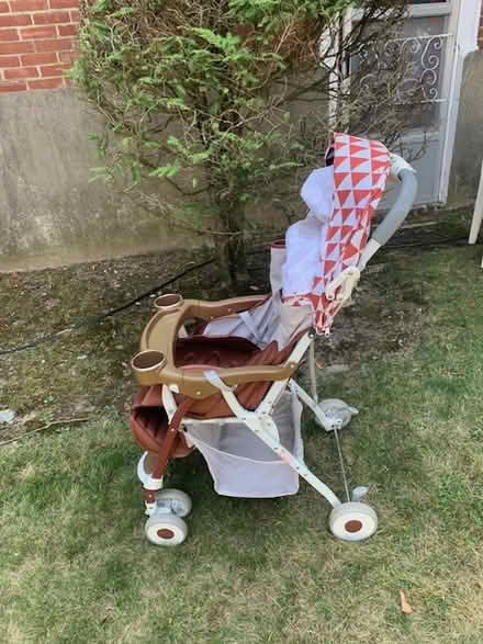 Photo of free Folding Stroller with cover (Chestnut Hill) #3