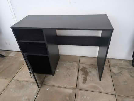 Photo of free Black study desk (Leyton, E10) #1
