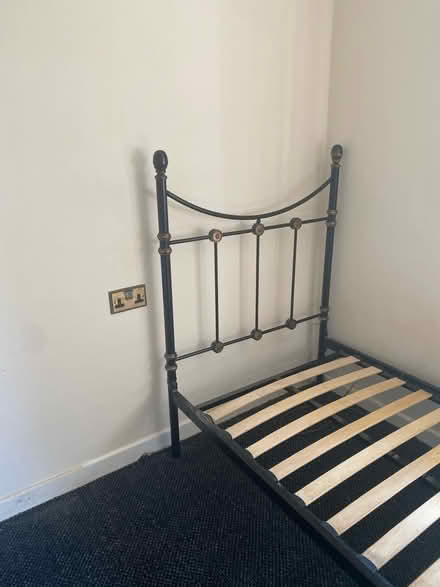 Photo of free Single bed frame only (Denton M34) #2