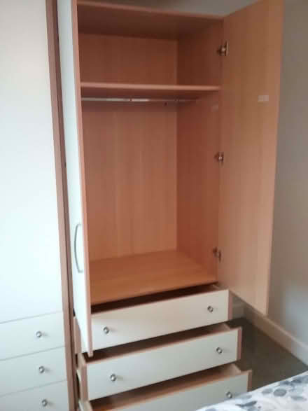 Photo of free 1 wardrobe with drawers (Martin's Heron RG12) #3