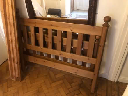 Photo of free Double wooden bed (Redhill RH1) #1