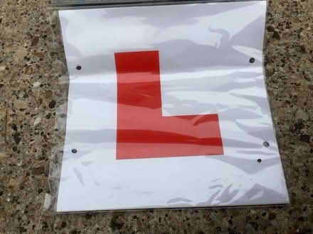 Photo of free L plates (New Hinksey OX1) #1