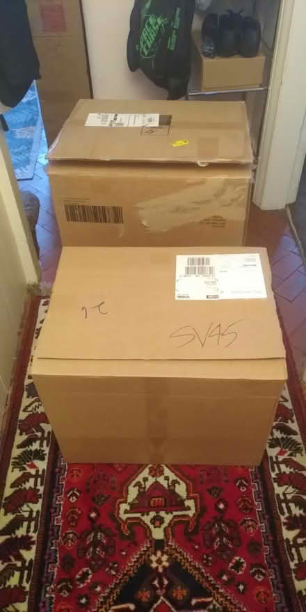 Photo of free 2 cardboard boxes (B30 edge of Stirchley) #1