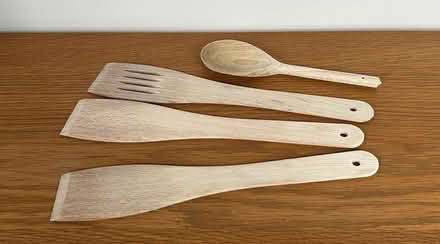 Photo of free 5 wooden spatulas (Tunbridge Wells N. TN1) #2