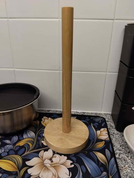 Photo of free Bamboo kitchen roll holder (Higher Brixham TQ5) #1