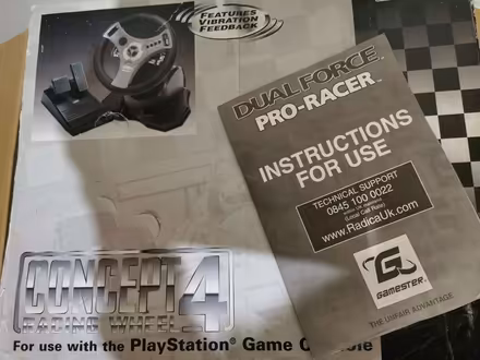 Photo of free Steering wheel for playstation (Bramley LS12) #1