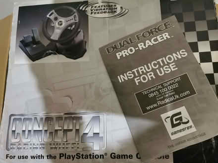 Photo of free Steering wheel for playstation (Bramley LS12) #1