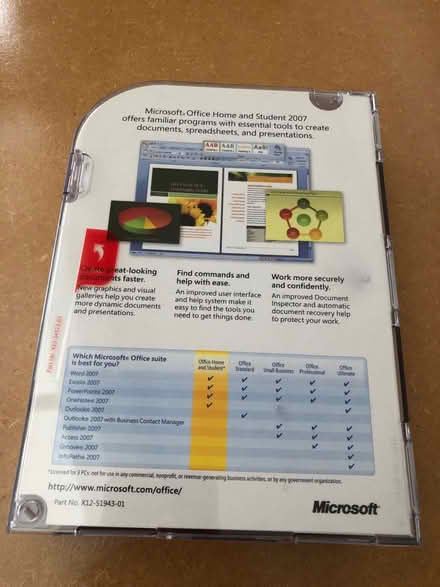Photo of free Microsoft Office Home & Student (Hadlow TN11) #2