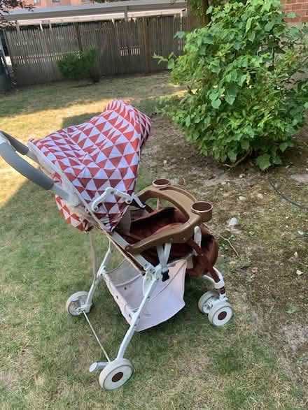 Photo of free Folding Stroller with cover (Chestnut Hill) #2