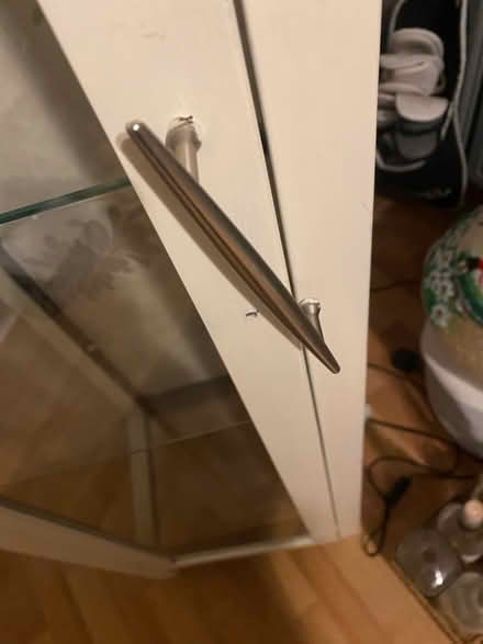 Photo of free Painted display cabinet (Kirkby-in-Ashfield) #2