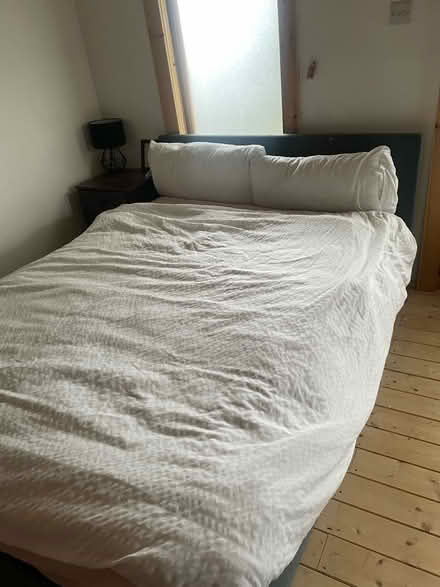 Photo of free Double ottoman bedframe - Dark grey (Garston WD25) #3