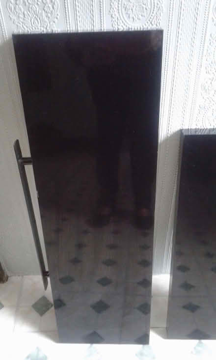 Photo of free Two Black Shiny Floating Shelves (St Blazey Gate PL24) #2