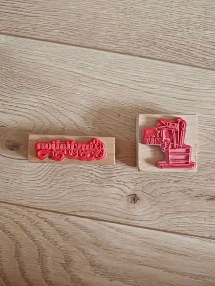 Photo of free Wooden rubber Stamps (L25) #2