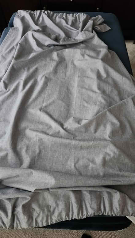 Photo of free Gray blackout curtains (Greenbelt) #1