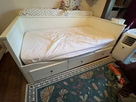 Photo of free Hemnes IKEA Bed + 1 mattress (Koreatown) #1
