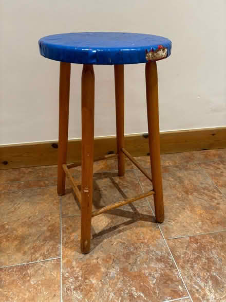 Photo of free Wooden stool (Gosforth NE3) #1