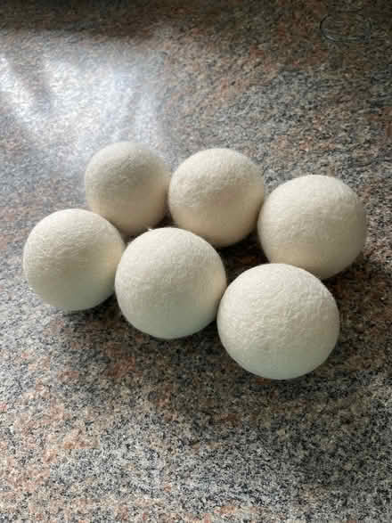 Photo of free 6 Tumble dryer balls (Mandeville DT4) #1