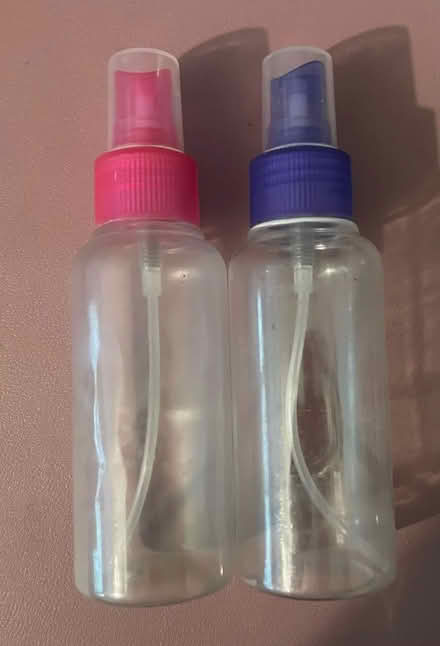 Photo of free Mini plastic spray bottles (Upper Walthamstow) #1