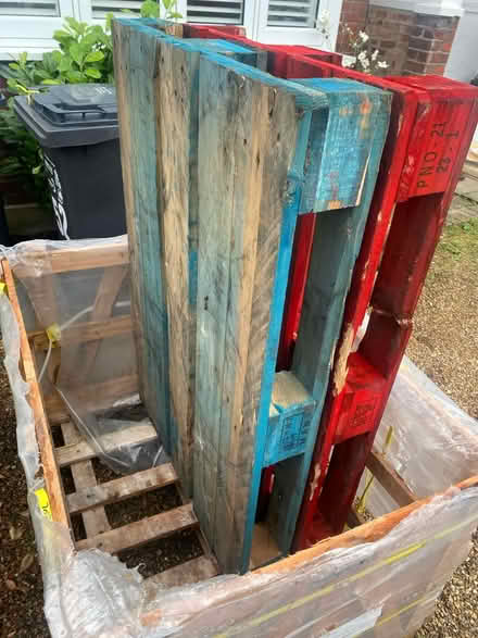 Photo of free Wooden pallets and crates (Merton park) #3