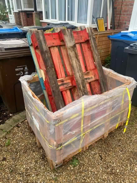 Photo of free Wooden pallets and crates (Merton park) #1