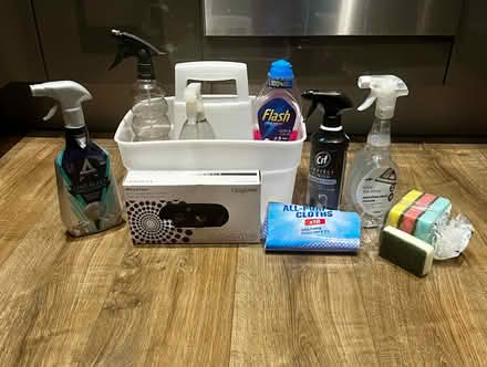Photo of free Cleaning supplies & caddy (HA8 / Edgware) #2