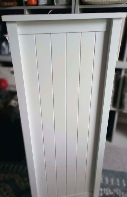 Photo of free White MDF narrow & deep shelf unit (Barry CF63) #2