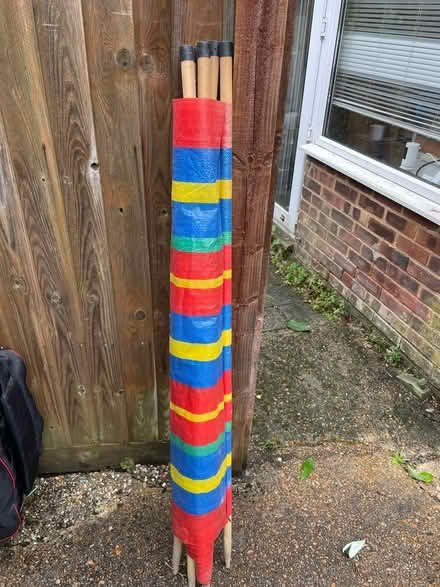 Photo of free 5 pole windbreak x 2 (Hassocks, BN6) #2