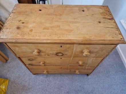 Photo of free Stripped Pine Chest of Drawers (Malvern Link WR14) #2